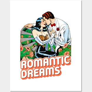 Romantic Dreams Vintage Retro Posters and Art